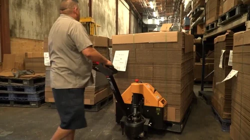 Big Joe E30 Electric Pallet Jack Decreases Victory Packagings Workers Comp Claims Still 1